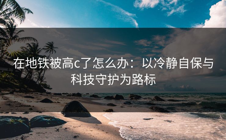 在地铁被高c了怎么办：以冷静自保与科技守护为路标